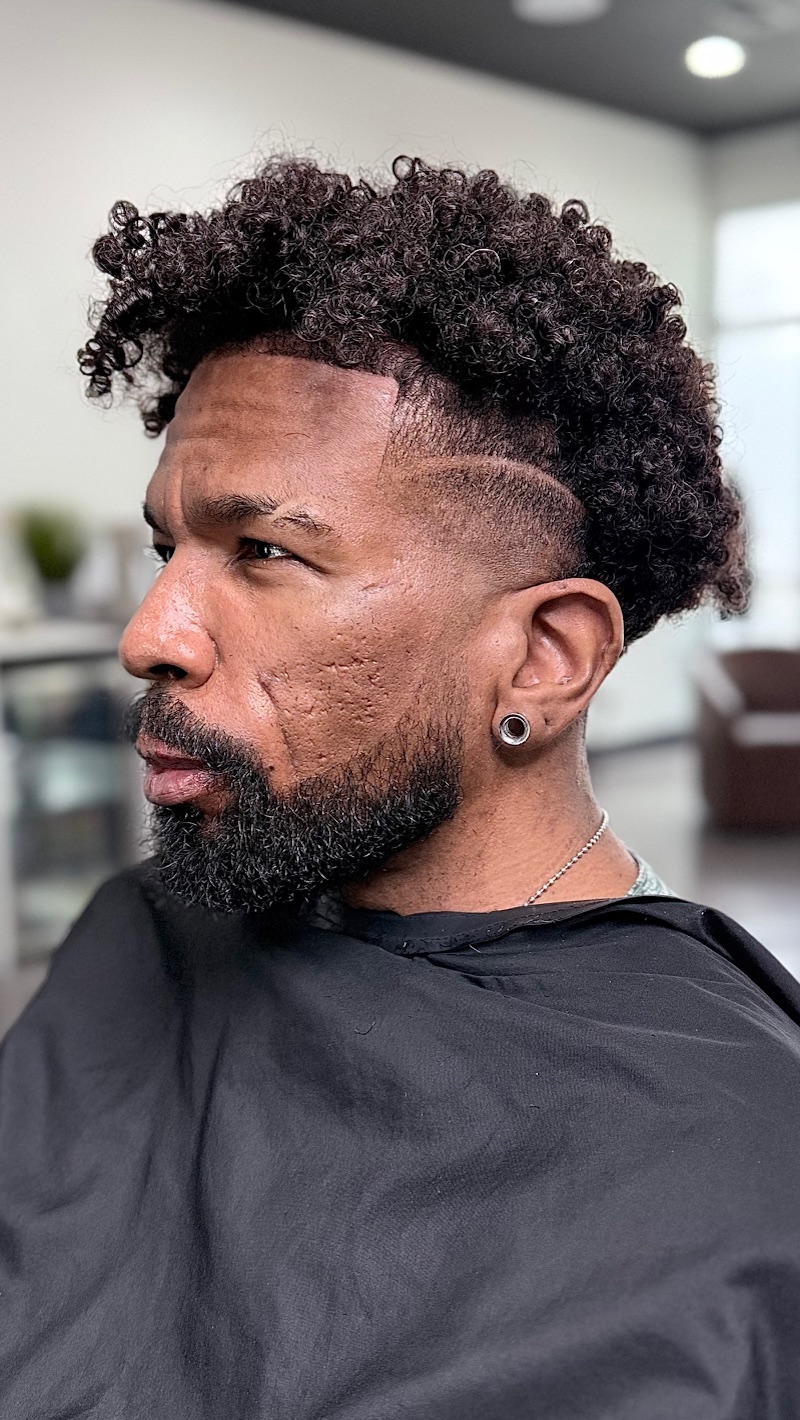 Precision haircut by Ab The Barber